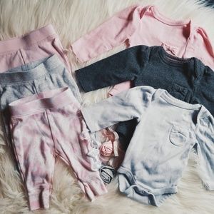 New Born Onesie and Pant Bundle